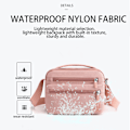Miniatyrbild 5 av 7: Multifunktionell Crossbodyväska Bältesväska för Kvinnor Fanny Pack Cross Body Väska Trendig Midjeväska med Justerbar Rem för Vandring Promenader Cykling Resor