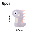 Miniatyrbild 2 av 6: 6 st kattmyntaleksaker inomhus katt interaktiv söt formdesign rolig leksak kattungetillbehör