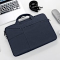 Miniatyrbilde 5 av 5: Laptopveske, 15,6 tommers forretningsveske, vannavvisende skuldermessengerveske, dataveske for arbeid, kontor og reise