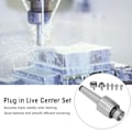 Miniatyrbillede 7 af 8: MT4 Live Center Høj Præcision Live Roterende Center til Fræsemaskine 2100RPM Trippel Leje