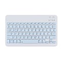 Miniatyrbilde 1 av 5: Ultra-tynn Bluetooth-tastatur Bærbar Mini Trådløst Tastatur Oppladbar for iOS Android Windows - 10 tommer