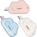 Mini Utility Knives Box Cutter Retractable Letter Opener, Cardboard