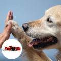 Miniatyrbild 3 av 5: Halsband i hampa för hund - Supermjukt antiallergiskt foder. Perfekt för små