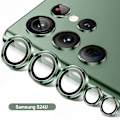Miniatyrbilde 4 av 5: Grønn Samsung S24 Kamera Linsebeskyttelse Transparent one size