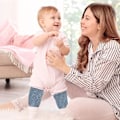 Pikkukuva 5 / 5: 2 Paria Liukumattomat Vauvan Sukat Setti Unisex ja Vauvan Ryömintä Liukumattomat Polvisuojat