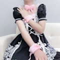 Miniatyrbilde 4 av 5: Katt Kostyme Tilbehørsett Kattklokker Sløyfer Halskjede Armbånd for Halloween Jul Fest Kostyme