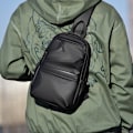 Miniatyrbild 3 av 6: Slingväska Ryggsäck för Män Kvinnor Lätt Vikt Resistent Liten Bröst Axel Crossbody Väskor
