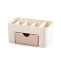 Miniatyrbillede 1 af 5: Kontor makeup-arrangør med kosmetikkskuffe - kontorartikler opbevaringsboks - soveværelse, badeværelse, kontor