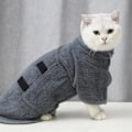 Miniatyrbillede 3 af 5: Hundetørrejakke - Hurtigtørrende hundetaske - Hundebadekåbe - Mikrofiber