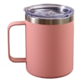 Miniatyrbild 1 av 5: Vakuumisolerad Termosmugg med Lock Rostfritt Stål Kaffe Mugg Kopp med Handtag