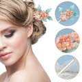 Pikkukuva 3 / 5: Rhinestone-hiustikku, hiuspuikot hiusneula chignon-neula naisille ja tytöille, kukka-asusteet vintage-koristeet