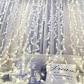 Miniatyrbild 3 av 8: Feather String Lights, led dekorativa lampor, Fjärrkontroll Romantisk vägghängande gardin dekoration$Fjäder String Lights Fairy Lights Batteri