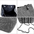 Miniatyrbilde 8 av 8: Kvinners Aftenveske - Fullt Besatt med Rhinestones, Spanneveske, Skinnende Skulderveske for Fest, Bryllup, Datekveld