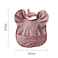 Miniatyrbillede 2 af 5: Unisex Baby Vandtætte Spiseforklæder til Piger og Drenge - Let at Tørre Af og Vaskbare Småbørnsforklæder med Madopsamler - Fodringsforklæder