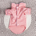 Pikkukuva 2 / 6: Pienille Koirien ja Kissojen Silkki-Pyjamat, Pehmeät Lemmikkipaidat Loungewear Pentujen Vaatteet, Kissojen Unipaita (Vaaleanpunainen)