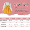 Miniatyrbild 3 av 6: Flickor Outfit 2-delars Romper Kläder Set Flickor Jumpsuit+Kjol Outfits