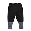 Miniatyrbillede 1 af 7: Babys ekstra tykke varme fleecebukser babys efterår og vinter plys splejsning leggings (sort)