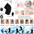 Miniatyrbild 6 av 7: Knäskyddspar, Knäskydd, Stötsäkra, Halksäkra, Basketbollbenskydd, Skyddande Pad, Stöd, Vadderad, Andningsbar, Kompressionskläder, Hexpad - 2