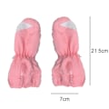 Miniatyrbilde 2 av 5: Barnevennlige fingerhansker for snølek, varme, tykke, vanntette barneskimittener