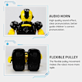 Miniatyrbild 7 av 8: Smart Robot Leksak Rörliga Leder Infraröd Handsensor Fjärrkontroll Elektrisk Blå Robot för Över 6 År