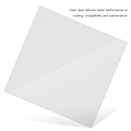 Miniatyrbild 7 av 8: Öppen Ram Transparent Akryl Överlock Datorhölje DIY Bas Stativ för ITX Moderkort