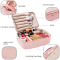 Miniatyrbillede 3 af 5: Rejsemakeuptas Kosmetikpose Makeuptas Toilettaske til kvinder og piger, Sød Makeuptaske til Kvinder og Piger