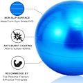 Miniatyrbillede 3 af 5: Balancebold med fodpumpe, yogabold, tyk eksplosionssky