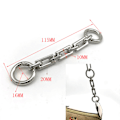 Miniatyrbillede 3 af 6: 2 stk. Taske Rem Forlænger Taske Forlænger Kæde Rektangulær Form Udskiftning Taske Kæde Forlænger Taske Charms til Crossbody Taske Skulder Håndtasker