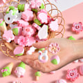 Miniatyrbillede 2 af 5: 30 stk. Blomsterharpiks, Kunstalbum Flatback Scrapbooking Pynt DIY Scrapbooking Håndværk Tilbehør