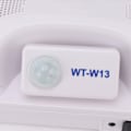 Miniatyrbillede 4 af 8: 12V Udendørs Vandafvisende Infrarød Mikrobølgebevægelsessensor Sikkerhedspåmindelseshøjttaler Solinduktions Stemmeprompter Reservoir Sikkerhedsadvarselsalarm Horn