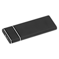 Miniatyrbild 6 av 8: USB C SSD-hölje M.2 NGFF Hög Hastighetsöverföring USB3.0 5Gbps USB 3.1 10Gbps Typ C Metall SSD-hölje för Dator Svart