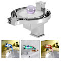 Miniatyrbilde 1 av 2: Temperaturstyrt Kran med 3 Fargeskiftende LED-lys Kran Baderom Vask (G1/2\")