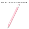 Miniatyrbilde 2 av 5: Beskyttende myk silikonhuddeksel, kompatibel med Apple Pencil 2. generasjon, gjennomsiktig geléfarge