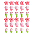 Miniatyrbilde 1 av 5: 30 stk Blomsterharpiks, Kunstalbum Flatback Scrapbooking Pynt DIY Scrapbooking Håndverkstilbehør