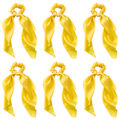 Miniatyrbillede 1 af 5: Hårbånd til kvinder - Store Silke Satin Scrunchies Elastiske Hårtilbehør Bløde Store Scrunchies