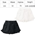 Miniatyrbillede 2 af 5: 2 stk. Pige Letvægts Shorts Casual Løse Trendy Shorts Elastisk Talje Behagelige Shorts