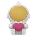 Miniatyrbilde 1 av 6: Astronaut USB-minnepenn, bærbar minnepinne U-disk med perlekjede, 128G 3.0 tommelfingerstasjon