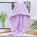 Miniatyrbillede 4 af 5: Mikrofiber Hårhåndklæde Wrap til Kvinder, 2 Pak, Absorberende Hurtig Magic Tør Hår Turban