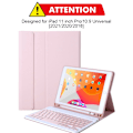 Pikkukuva 2 / 5: Näppäimistökuori Langaton Näppäimistökansi Kynäpidikkeellä Näppäimistökuori iPadille 11 tuuman Pro/10.9 Universal [2021/2020/2018]