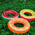 Miniatyrbild 4 av 5: Fruktpoolring, Vattenmelonrör Ring Uppblåsbar Hållbar Sommar Simbassäng Party Float