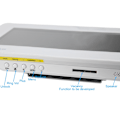 Miniatyrbild 8 av 8: 7 tum LCD-monitor Intercomkamera Videodörrtelefon Dörrklocka Access Control System 110-240V (UK)