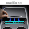 Miniatyrbillede 6 af 8: Midterkonsollen USB Hub Docking Station Multi Port Udskiftning til Tesla Model 3 Y 2021‑2023