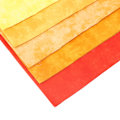 Miniatyrbild 5 av 8: 5 st. Bomulls Quilttyg Smutsfärgat 19,7 tum Långt 17,7 tum Brett Mjukt Lapptäcke Tyg för Hantverk DIY Reparation Rödaktig Gul 19,7 tum Långt 17,7 tum
