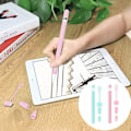 Miniatyrbild 5 av 5: 2-pack silikonfodral kompatibelt med Apple Pencil 1:a generationen, mjukt skyddande grepp halkfritt