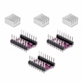 Miniatyrbillede 8 af 8: 3 stk. Trinmotor Driver Modul 4-lags PCB 3D Printer Tilbehør DRV8825 til StepStick