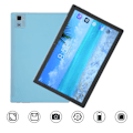 Miniatyrbild 1 av 8: 10,1 Tums Surfplatta för Android 10 6GB RAM 128GB ROM 5G WiFi 4G Nätverksstöd Snabbladdning FHD Surfplatta EU-kontakt 100‑240V EU-kontakt Blå