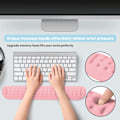Miniatyrbillede 4 af 5: Ultra tyndt hukommelsesskum håndledsstøtte Blødt gel ergonomisk håndledspude egnet til computer, bærbar, kontor, spil, skrivning