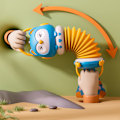 Miniatyrbillede 6 af 8: Børne Harmonika Legetøj Ugle Formet Greb Design Knapper Musik Uddannelse Oplysning Instrument Legetøj Blå