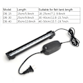 Miniatyrbild 3 av 3: 100-240V Luftbubbla Färgrik LED-lampa Akvarielampa Vattenväxter Växande lampa DB-40 US