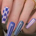 Miniatyrbillede 4 af 5: Aftagelige falske negleplader i model, lange negle, Ballet Nail tip, Negleplader (24 stk)